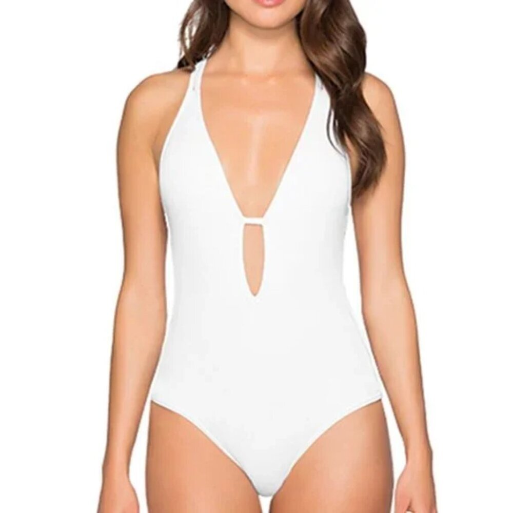 Jets Australia Aspire Plunge One Piece (size 12 US) NWT